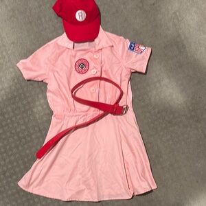 league of their own -Rockford Peaches costume  women’s small or girls XL